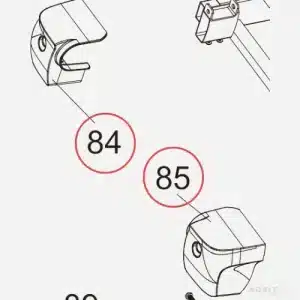 Embouts (paire) [ imprimés en 3D ]