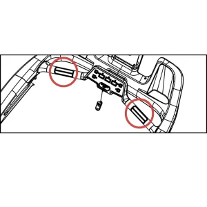 Assemblage de fréquence cardiaque (overs, vis, panneaux)