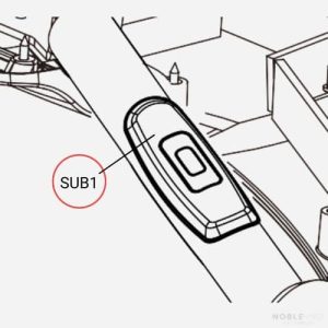 Couvercle de fréquence cardiaque en acier inoxydable (paire)